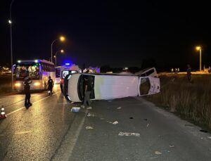 4 araç birbirine girdi: 1 ölü, 8 yaralı