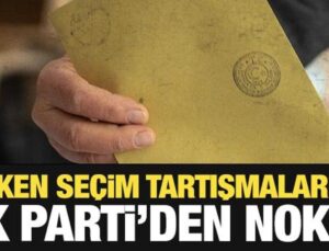 AK Parti’den erken seçim açıklaması