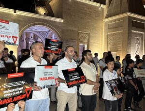 Antalya’da Gazze soykırımı protesto edildi! İsrail’in saldırılarına sert tepki