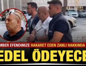 Bakan Tunç: Peygamberimiz hakkında hakarette bulunan şüpheli tutuklandı