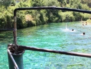 Bolu’da girilmesi yasak olan barajda yüzen 13 kişiye ceza