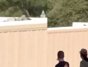 Çatıdaki kişi öldürüldü iddiası | Dış Haberler