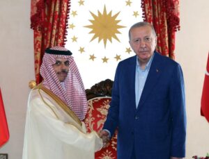 Cumhurbaşkanı Erdoğan Suudi Arabistan Dışişleri Bakanı Al-Saud’u kabul etti