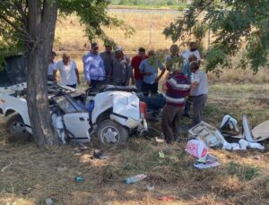 Denizli’de feci kaza: 1 vatandaş öldü, 1 yaralı