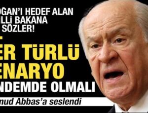 Devlet Bahçeli’den sert açıklama: Alçak sözleri lanetliyorum