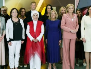 Emine Erdoğan, Jill Biden’ın ev sahipliğindeki resepsiyona katıldı
