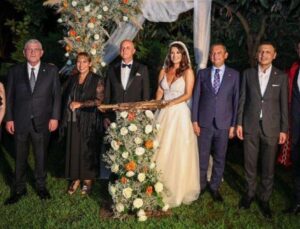 Gazeteci Serap Belovacıklı ile İYİ Parti İzmir Milletvekili Ümit Özlale evlendi