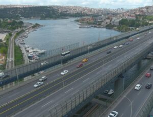 Haliç Köprüsü’ndeki çalışma sona erdi!