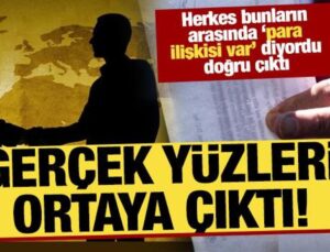 Herkes bunların arasında para ilişkisi var diyordu! Doğru çıktı
