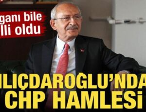 Kemal Kılıçdaroğlu’ndan CHP hamlesi! Sloganı bile belli oldu