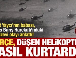 Kıbrıs Harekatı’ndaki olayın şahidi anlattı! Serçe, düşen helikopteri nasıl kurtardı?