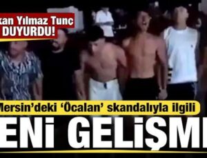 Mersin’deki ‘Öcalan’ skandalıyla ilgili yeni gelişme! Bakan Tunç duyurdu