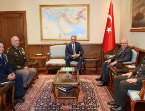 Milli Savunma Bakanı Güler, ABD’nin Ankara Büyükelçisi Flake’i kabul etti