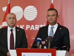 Özgür Özel, Ümit Özdağ ile görüştü! Merih Demiral açıklaması