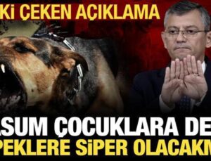 Özgür Özel’den ‘başıboş köpek’ çıkışı: Gerekirse siper oluruz