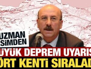 Prof. Dr. Okan Tüysüz’den büyük deprem uyarısı: Dört kent sıralandı!