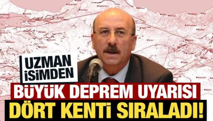 Prof. Dr. Okan Tüysüz’den büyük deprem uyarısı: Dört kent sıralandı!