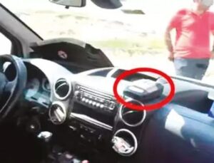 Radar dedektörü bulundu, trafikte mertlik bozuldu