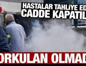 Sakarya’da oksijen yüklü tankerde sızıntı ekipleri harekete geçirdi!