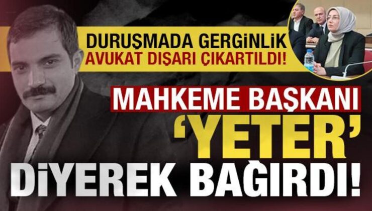 Sinan Ateş davasında ikinci gün: Mahkeme başkanı ‘yeter’ diyerek bağırdı