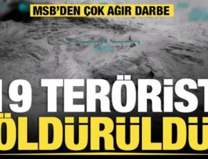 Son dakika: Irak ve Suriye’nin kuzeyinde 19 terörist öldürüldü