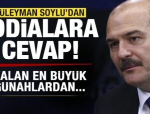 Süleyman Soylu’dan iddialara cevap: Yalan en büyük günahlardan