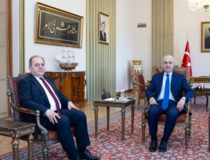 TBMM Başkanı Kurtulmuş, Yargıtay Başkanı Kerkez’i kabul etti