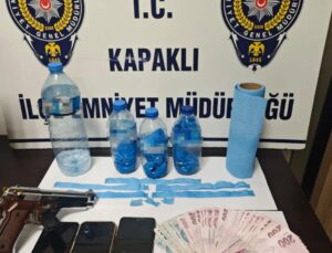 Tekirdağ’daki uyuşturucu operasyonunda 2 şahıs gözaltına alındı