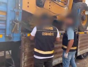 Tıra yüklü ‘asfalt silindiri’nde uyuşturucu ele geçirildi!