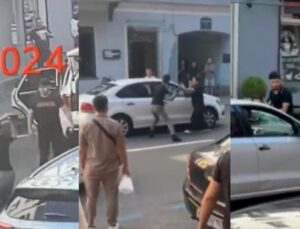 Trafik tartışmasında krikolu saldırıya çarparak yanıt geldi