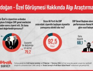 Vatandaşa soruldu: Erdoğan-Özel görüşmesi uzun vadede siyasette yumuşamaya neden olur mu?