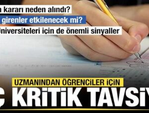 YÖK’ün kararı neden alındı? ALKÜ Rektörü Prof. Dr. Türkdoğan’dan önemli tavsiyeler