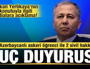 Bakan Yerlikaya’nın konutuyla ilgili iddialara açıklama! Suç duyurusunda bulunuldu