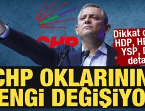 CHP oklarında renk değişimi! HDP, HEDEP, YSP, DEM detayı dikkat çekti