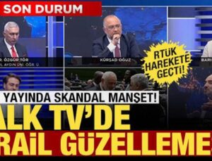 Halk TV’den İsrail güzellemesi! Başkan Erdoğan üzerinden algı çalışması
