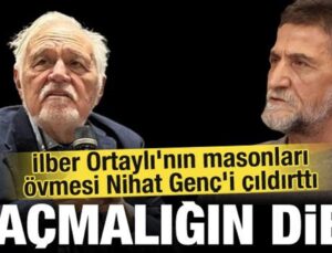 İlber Ortaylı’nın masonları övmesi Nihat Genç’i çıldırttı: Saçmalığın dibi