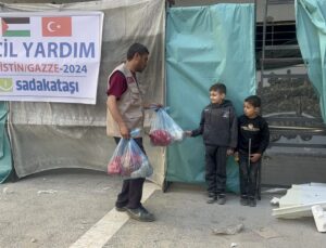Sadakataşı Gazze’ye acil yardım ulaştırdı