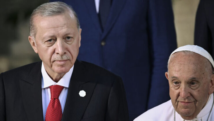 Son dakika haberi Cumhurbaşkanı Erdoğan Papa ile görüştü | Dış Haberler
