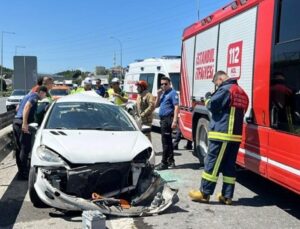 TEM’de feci kaza: Yaralılar var