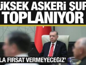 YAŞ toplantısı öncesi Erdoğan’dan önemli açıklama: İzin vermeyeceğiz!
